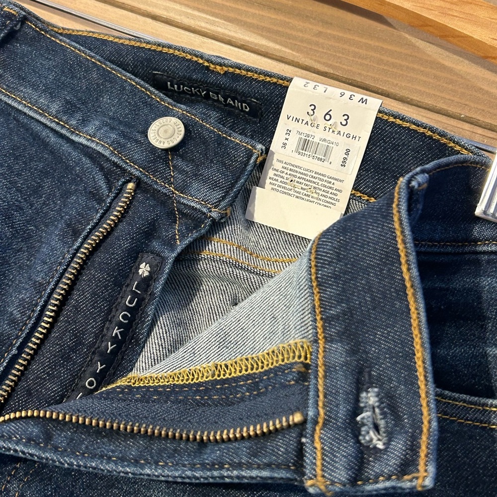 *NTO Mens Lucky Brand Jeans 36x32